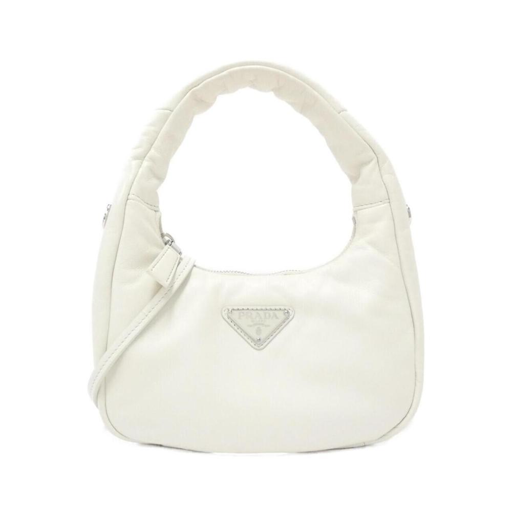 Prada Nappa Soft Bag Bianco